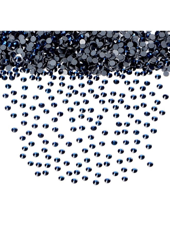 LPBeads 2000 Pieces SS20 Montana Hotfix Rhinestones Flatback Round Crystal Glass Rhinestones Gems for Crafts Nail Face Art Clothes Shoes Bags DIY - Image 4