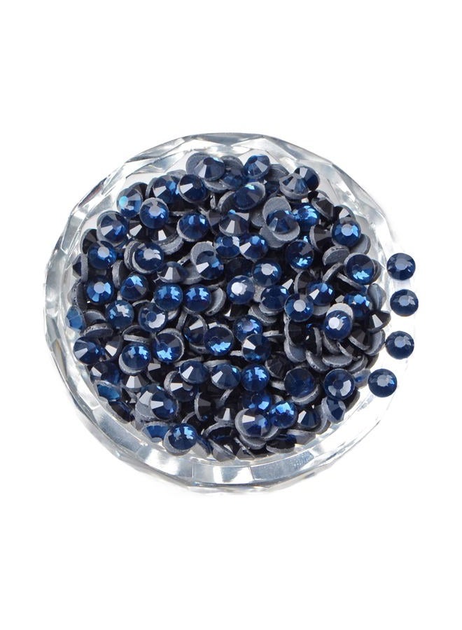 LPBeads 2000 Pieces SS20 Montana Hotfix Rhinestones Flatback Round Crystal Glass Rhinestones Gems for Crafts Nail Face Art Clothes Shoes Bags DIY - Image 1