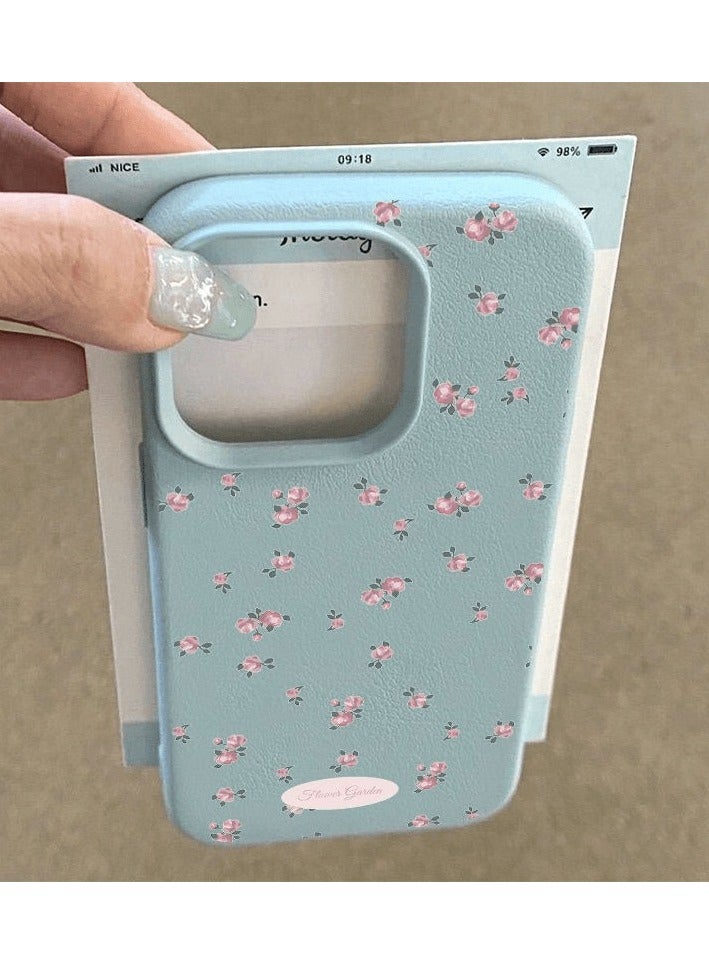 NIBEMINENT Fresh Small Floral Pattern Protective TPU Case Cover For iPhone 17, Bai Dandan