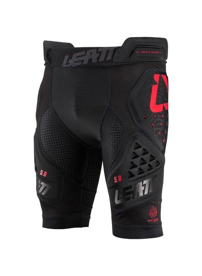 LEATT 3DF 5.0 MX Motocross and Enduro Impact Protective Shorts Large Black - Image 4