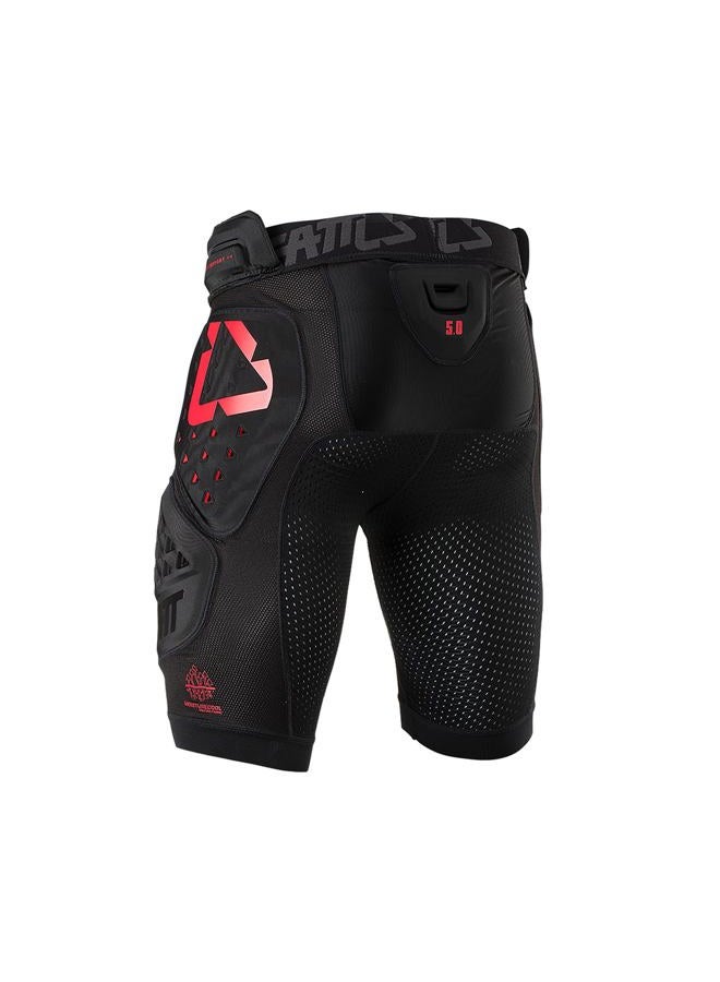 LEATT 3DF 5.0 MX Motocross and Enduro Impact Protective Shorts Large Black - Image 3