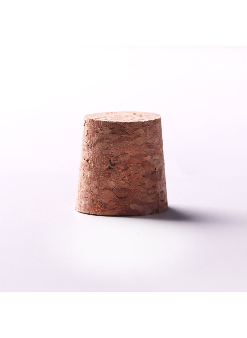 Generic - Cloud Glass Decanter Gold Rim Cork - Image 1
