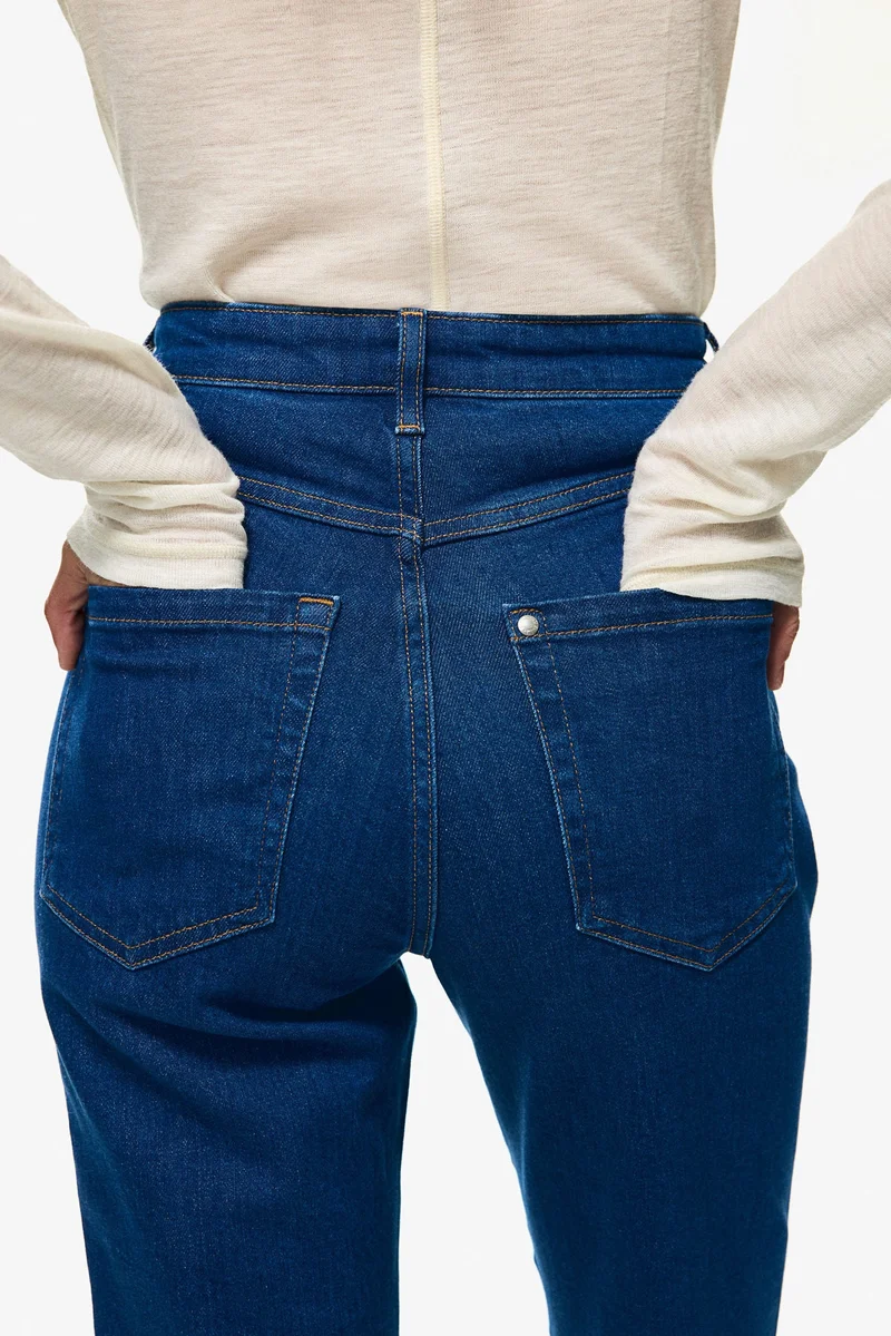 H&M Flared Ultra High Jeans