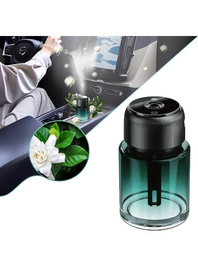 فواحة ذكية قابلة للشحن بتصميم فاخر   معطر هواء للسيارة والمنزل والمكتب   تشغيل هادئ ورذاذ عطري ناعم - Image 2