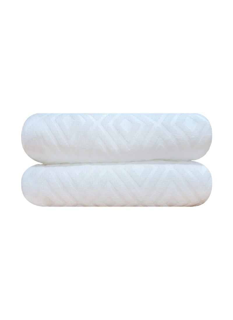 Royal King - Ihram Haj And Umrah Towel For Children 100% Polyester Towel High Quality  Hygienic Natural Towel Hajj Wearing Towel/Ihram Children Towel(400g) - Image 1