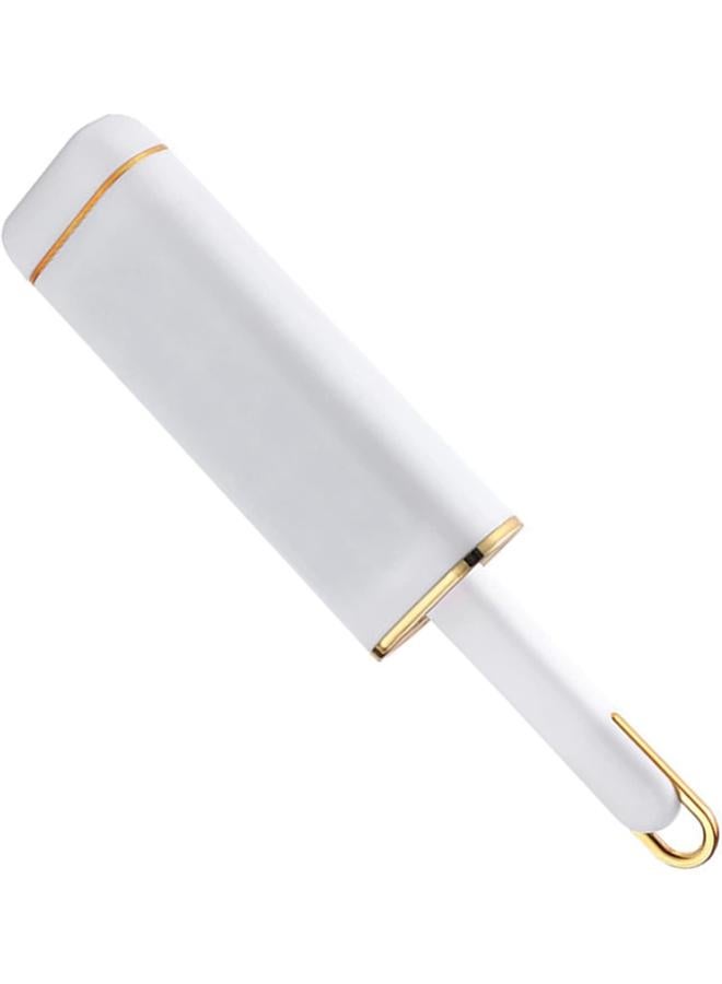 Electrostatic Clothes Brush, Clothes Plush Brush Roller, Electrostatic Brush for Removing Clothes Plush (White) - Image 1