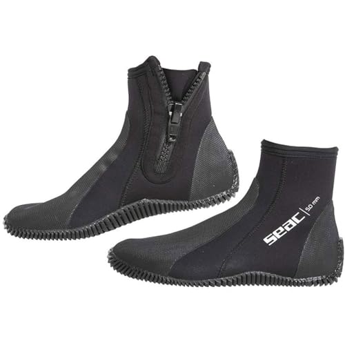 SEAC Regular 5mm Premium Neoprene Anti-Slip Sole Dive Boot - Image 1