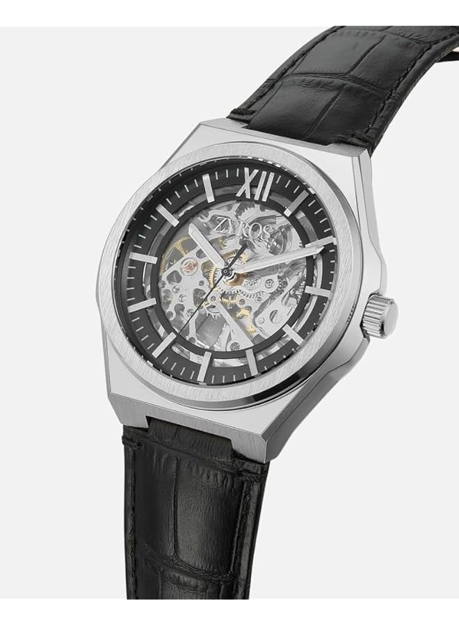 زايروس ساعة جلدية للرجال - Image 3