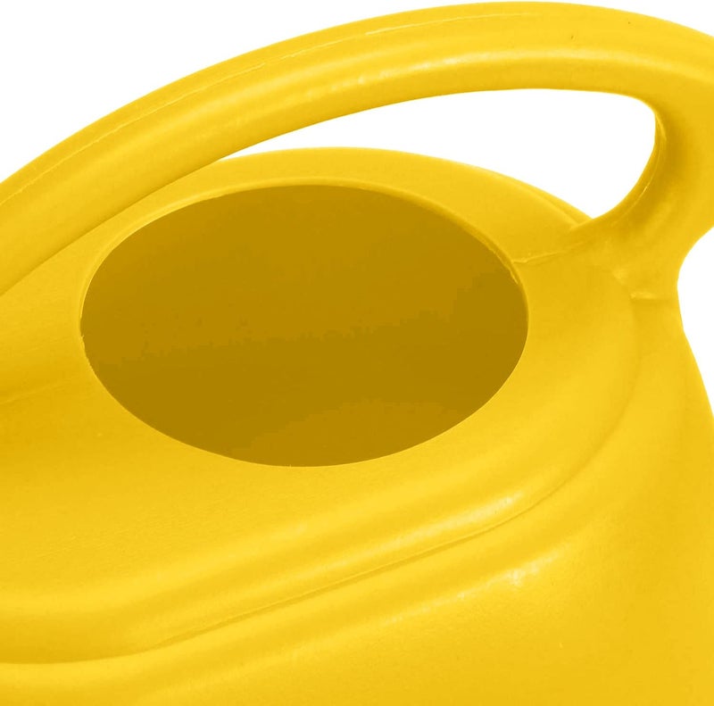 Fasmov Plastic Watering Can, Yellow, 1-Gallon - Image 3