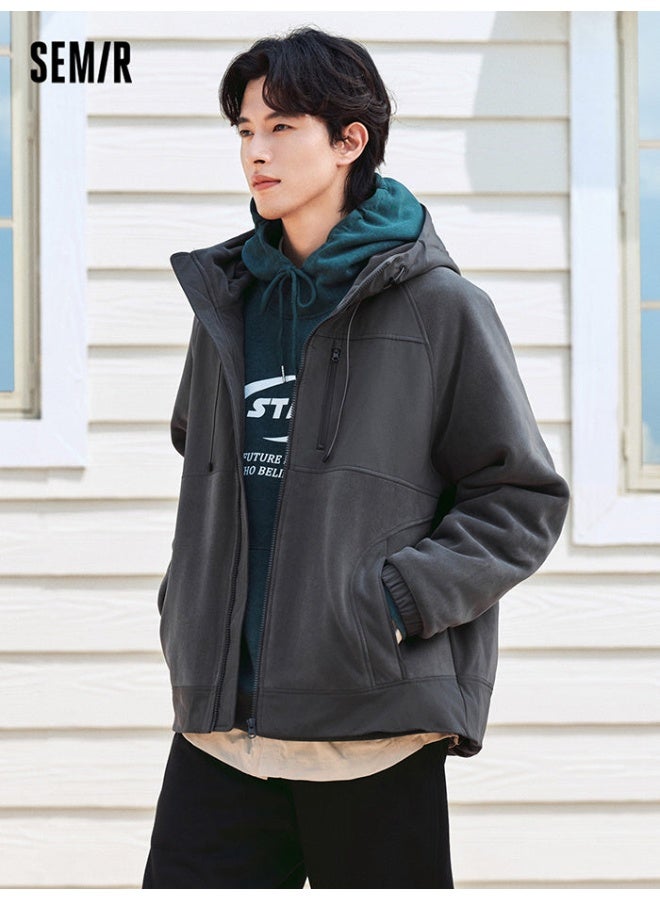 سيمير معطف شتوي متباين اللون للرجال - Image 2