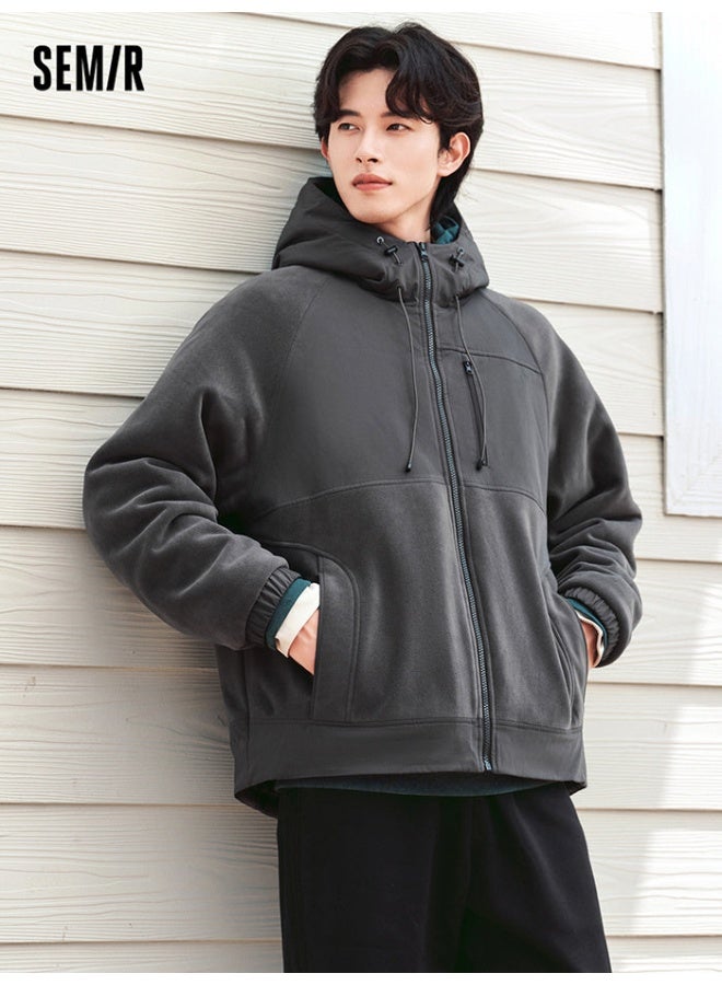 سيمير معطف شتوي متباين اللون للرجال - Image 1