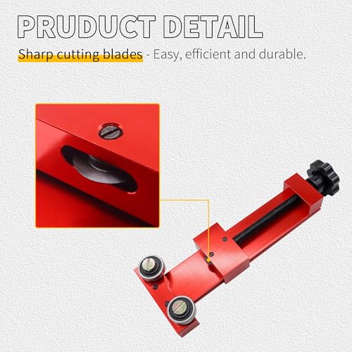 OXCANO 66490 Oil Filter Cutter Cutting Tool for Filter Cutting Range 1-3/4" to 5-3/4" Red - Image 3