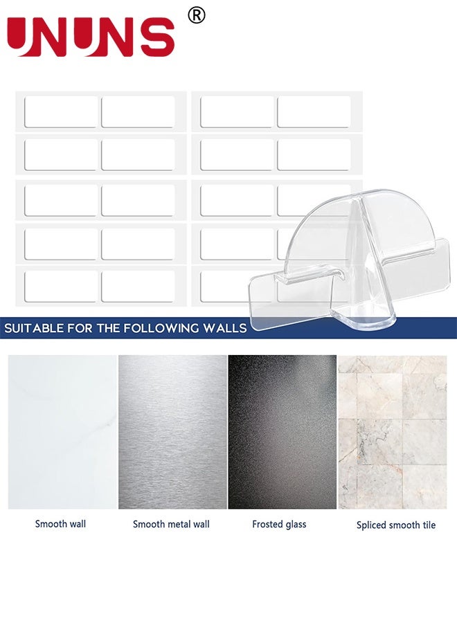 UNUNS Sunglasses Storage Rack,8 PCS Glasses Storage Racks,Wall-Mounted Glasses Organizers,Hanging Glasses Rack,Wall Glasses Holder,Sunglasses Holder Eyeglass Holder for Wall Office Home Decor - Image 5