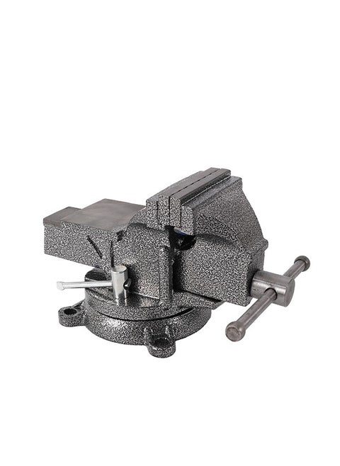 Vice Bench -4inch Black- Heavy-Duty Durable Bench Vise Clamp with Secure Jaw, Fixed Base, and Quick-Release Mechanism -for Precision Metalworking, Woodworking, DIY Projects, and Workshop Tasks