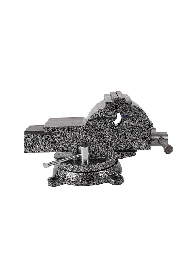 LAWAZIM - Vice Bench -4inch Black- Heavy-Duty Durable Bench Vise Clamp with Secure Jaw, Fixed Base, and Quick-Release Mechanism -for Precision Metalworking, Woodworking, DIY Projects, and Workshop Tasks - Image 1