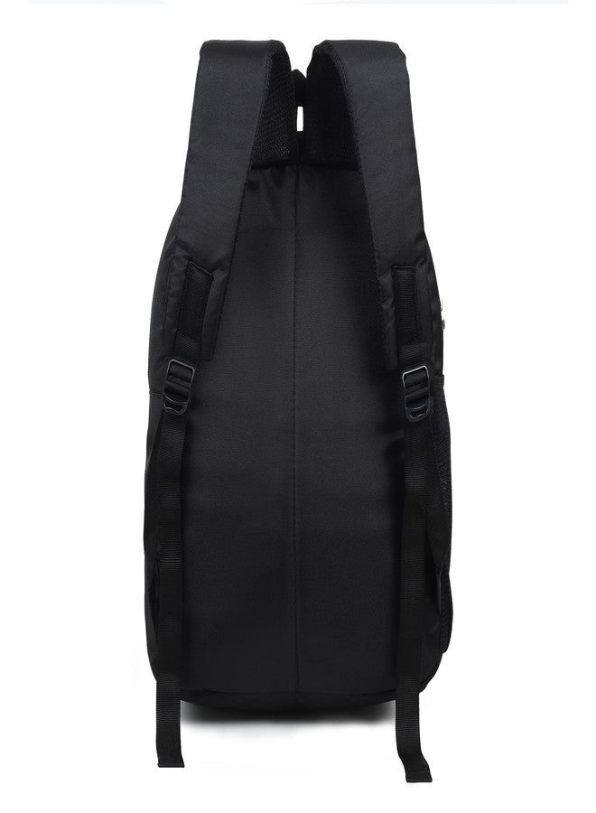 R TOUCH Backpack for Men & Women Bags for Boys & Girls Waterproof Backpack-Black - Image 3
