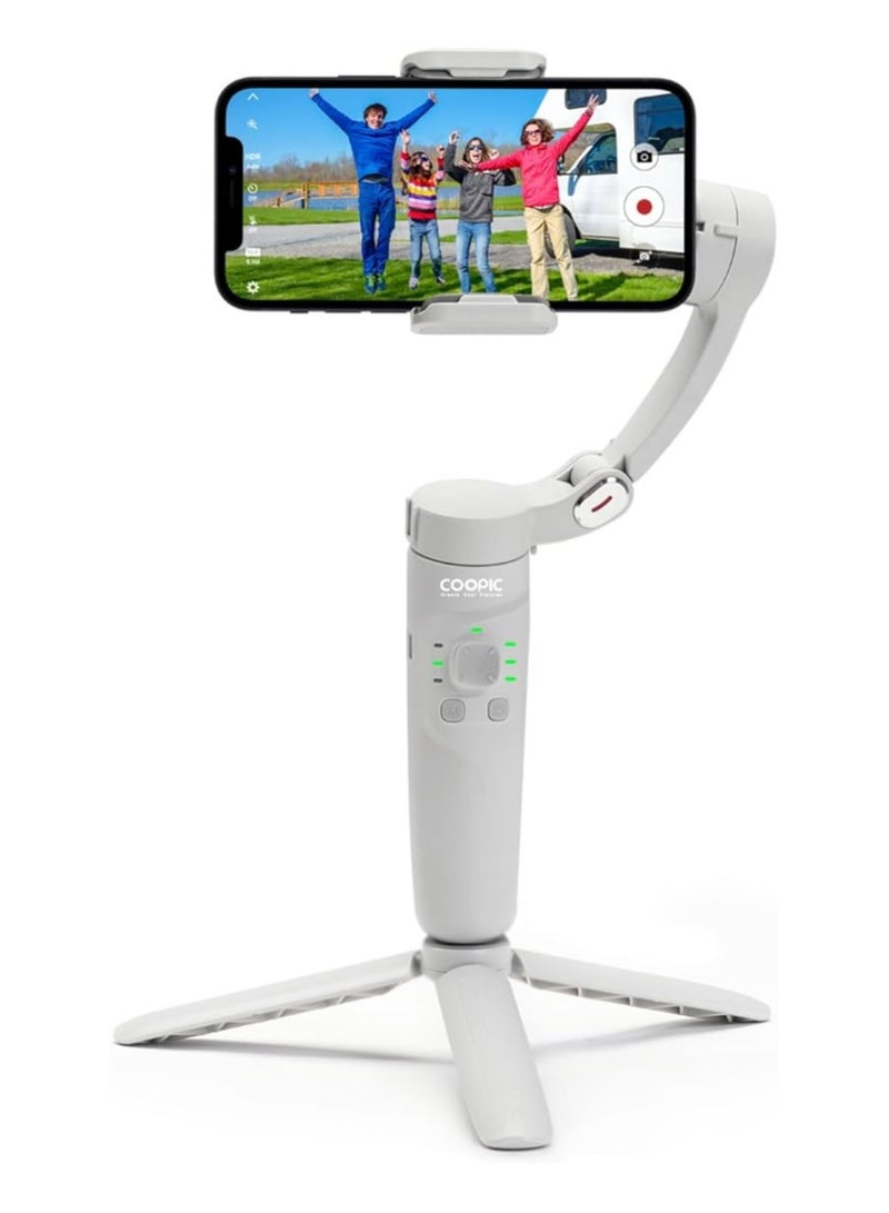 Coopic M1 Merak One 3-Axis Handheld Smartphone Gimbal Stabilizer with Face Tracking & Inception Mode - Image 2