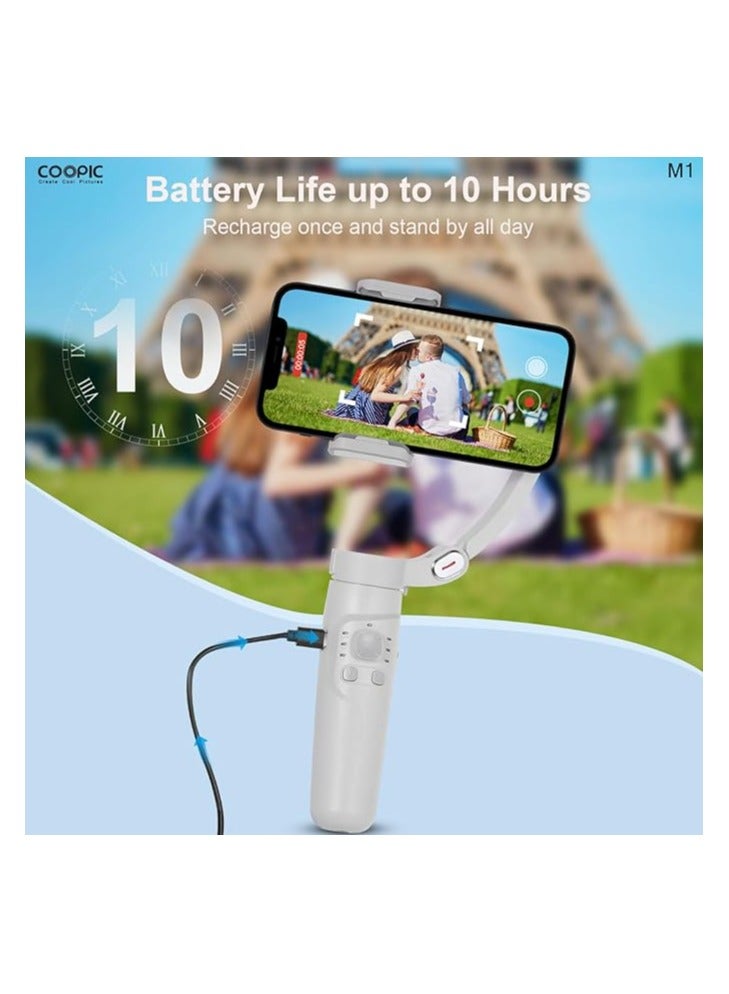 Coopic M1 Merak One 3-Axis Handheld Smartphone Gimbal Stabilizer with Face Tracking & Inception Mode - Image 5