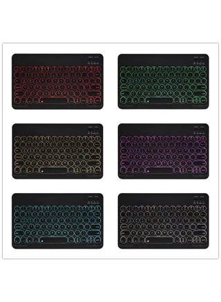 Spanish Bluetooth Keyboard Case for iPad 9/8/Air3 10.5 Cover Round Cap Backlit Keyboard - pzsku/Z7598BD4042EAA2136ADFZ/45/1746228364/b7ffd3c9-281e-4ca6-a424-15193aeeff7c