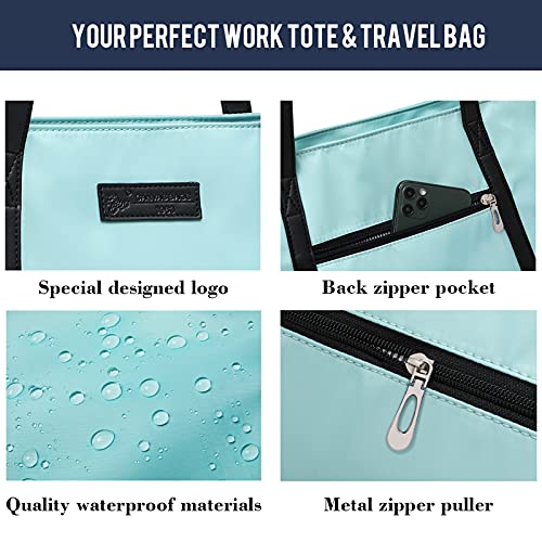 BUG Lightweight Women Laptop Tote Bag for Work, Casual Handbag for Travel Beach College Teacher - Image 5