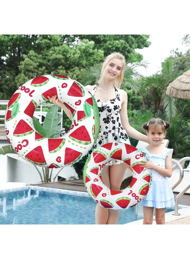 Goolsky 1 Love Watermelon Swimming Ring, Summer Water Party Pool Floating Ring, Inflatable Swimming Ring - Image 5