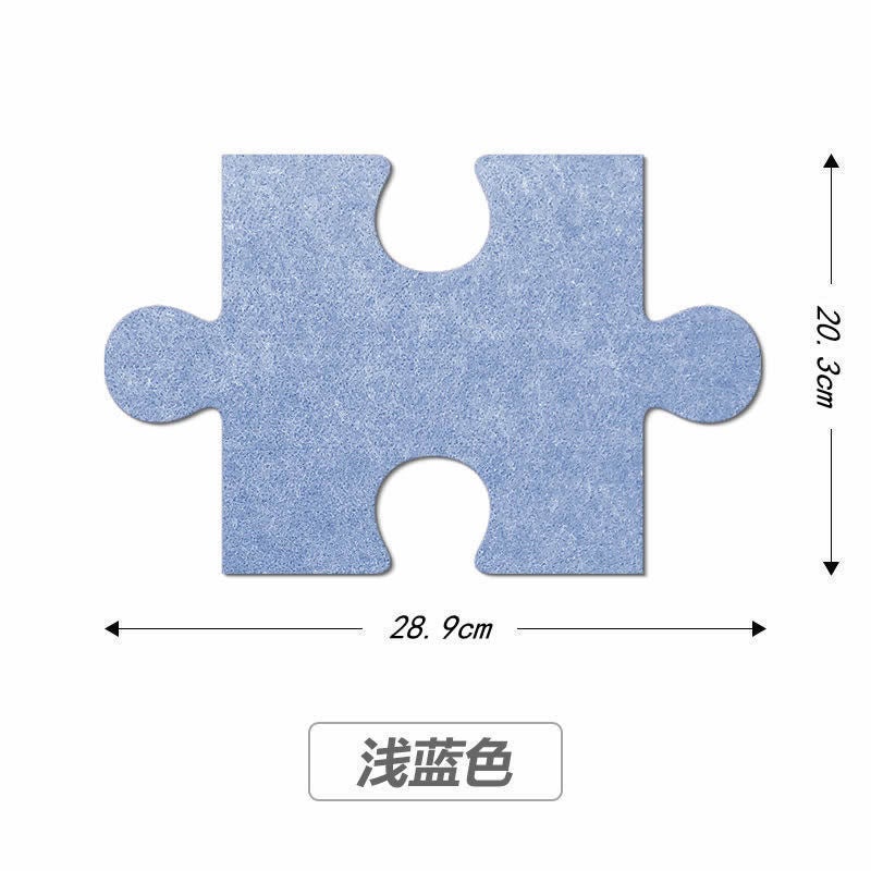 Ins Style Self-Adhesive Wall Cloth Wall Decoration Background Three-Dimensional Puzzle Felt Board Wall Decoration Felt Wall Sticker - Image 1