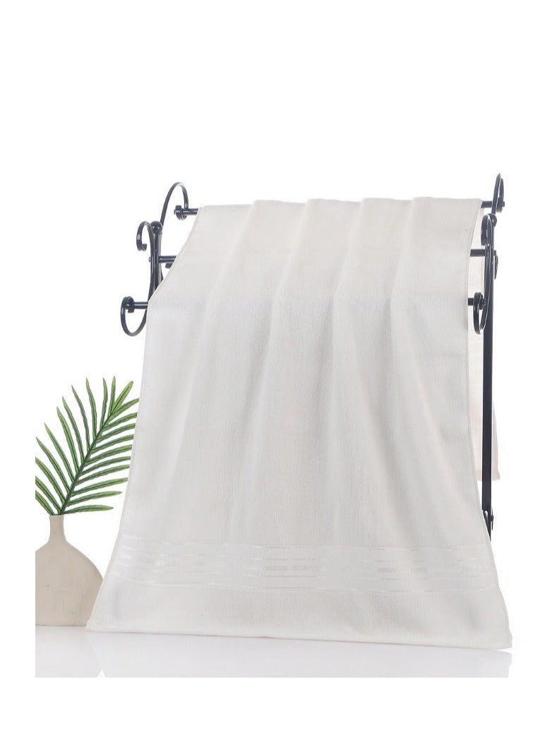 Gigglejoy 3-piece towel set; 1 bath towel, 1 towel, and 1 square towel -100% combed cotton quick drying high water absorption thick bath towel - hotel quality soft, suitable for bathtubs and spas - Image 2