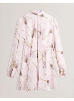 Ted Baker Printed Neck Tie Detail Dress  - Image 3