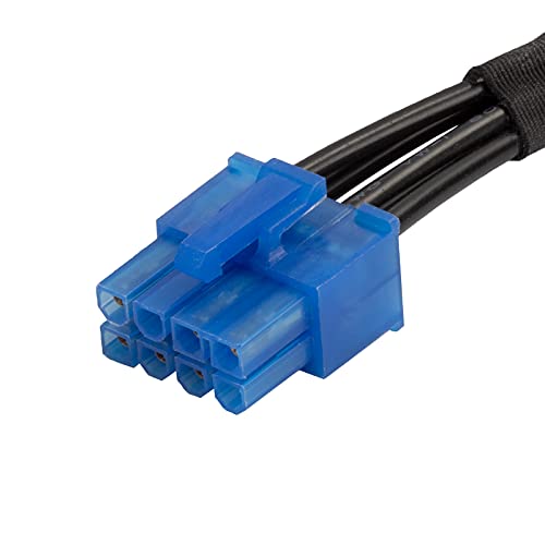 SilverStone Technology PP12-PCIE, 2 x PCIe 8 pin (PSU) to 12 pin (GPU) Power Cable for 2nd Gen Modular PSUs, SST-PP12-PCIE - Image 3