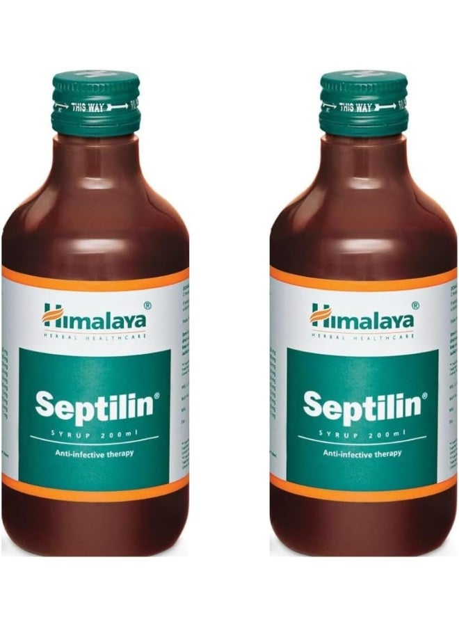 هيمالايا شراب سيبتلين هيمالايا 200 مل - علاج مضاد للعدوى - طب الأعشاب الأيورفيدي