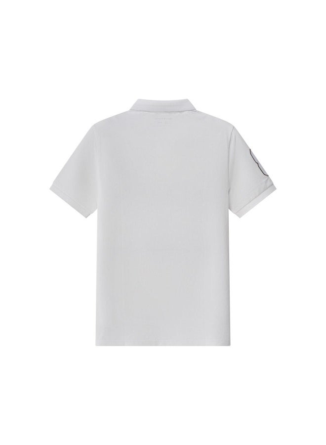 جيوردانو قميص بولو أسد أبيض للرجال - Image 4