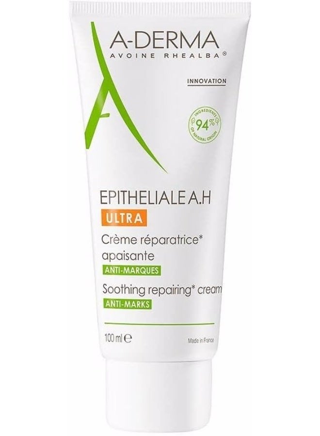 A-Derma EPITHELIALE A.H ULTRA Soothing Repairing Cream 100ml - Image 1