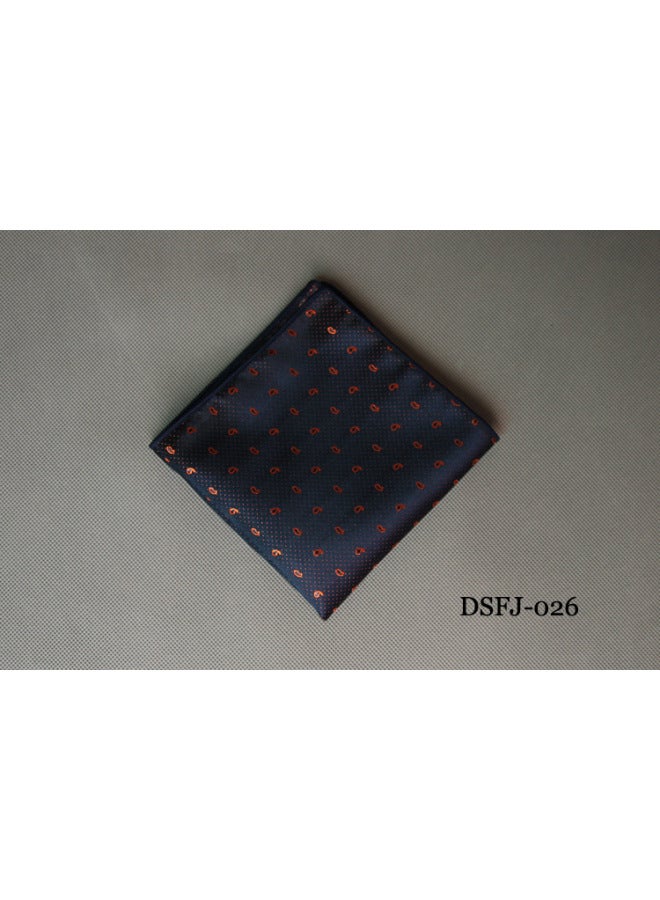Men's Suit Quality Silk Square Scarf 1200 Needles High Laude Suit Flap Pocket Pants Square And Retail