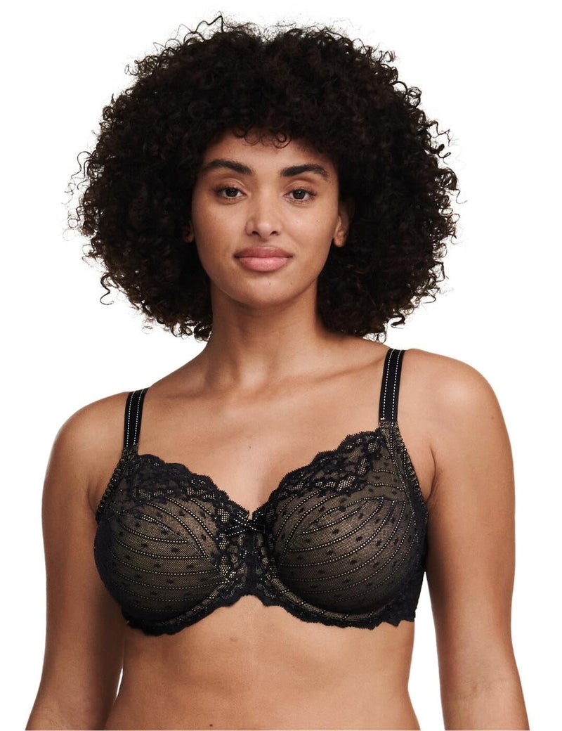 Chantelle Women's Rive Gauche Full Coverage Unlined Bra, Black - Image 1