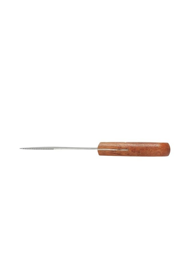 TrueCraftware- 7” Stainless Steel Straight Edge Wide Butter Spreader with Wood Handle Set of 4 - Sandwich Cream Cheese Condiment Knives - Image 5