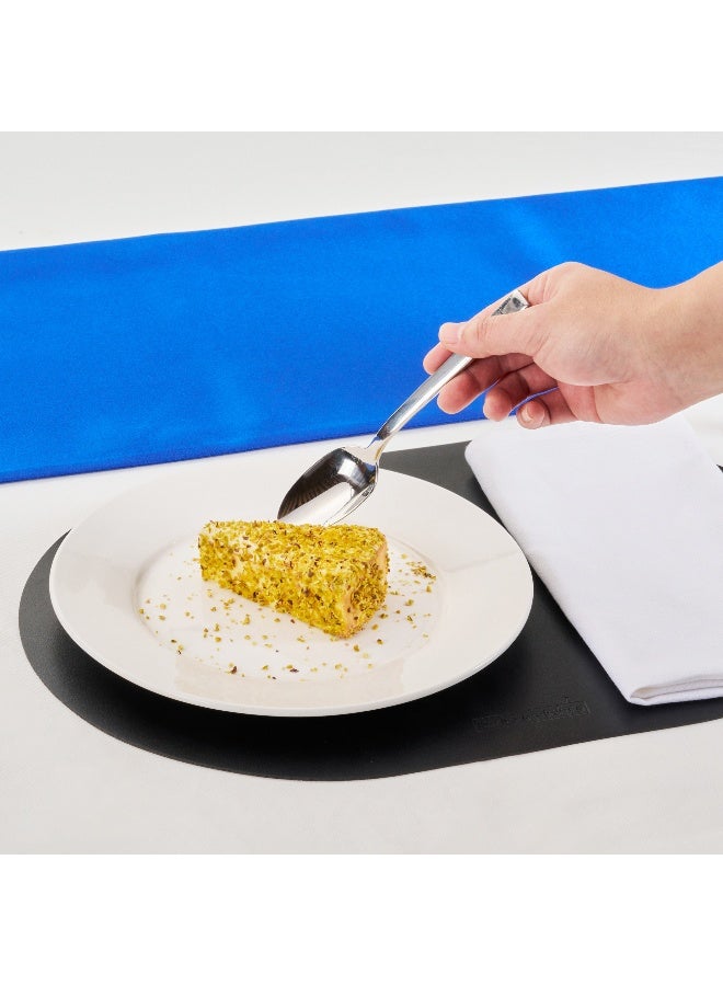 Restaurantware ملاعق حلوى إمبريال 7 بوصة، 2 ملعقة طعام ثقيلة - أدوات مائدة من الفولاذ المقاوم للصدأ 18/10، قابلة للغسل في غسالة الصحون، ملاعق تناول قوية، ملاعق عشاء، للمنازل أو المطاعم - Image 5