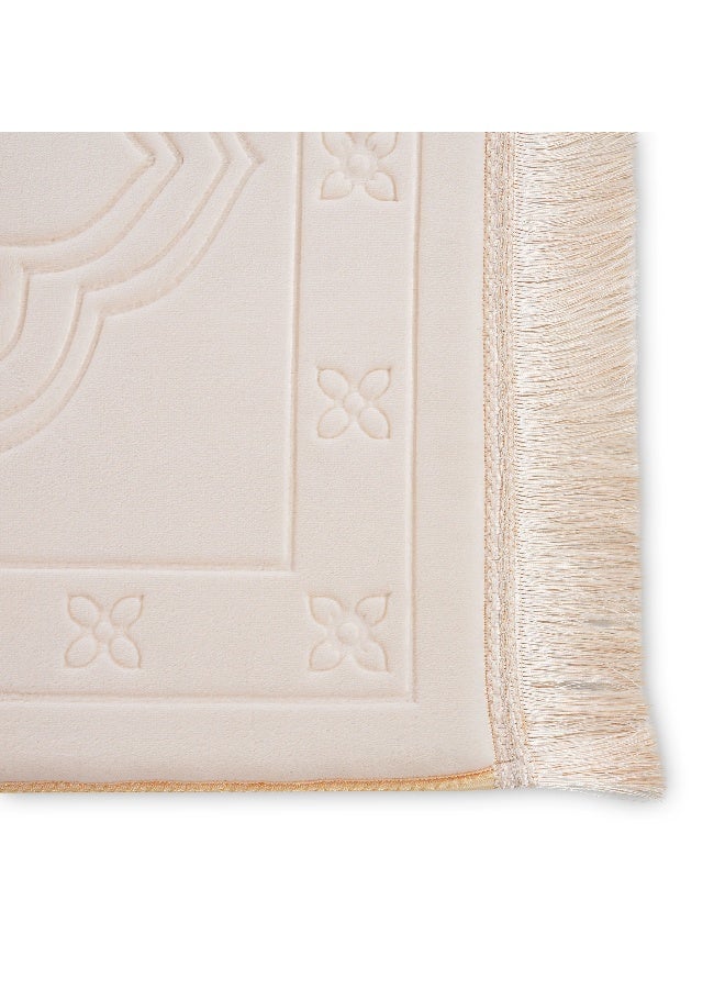 Pan Home سجادة صلاة توغو 80x120 سم - كريمي - Image 4