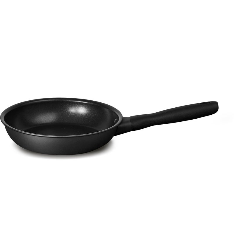 Meyer Midnight Hard Anodized Aluminium Non Stick Frypan | Frying Pan | Omlette pan | Fry pan with Stick Handle | Egg Pan | Gas and Induction Compatible, 20cm/ 1.16 Liters - Image 1