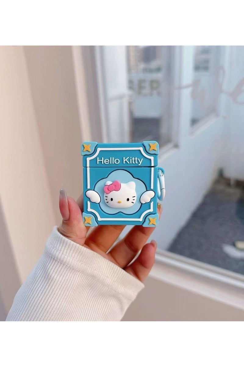 AirPods 3rd generation silicone wireless Bluetooth protective case, cartoon design, Apple wireless Bluetooth headphones protective case, made of silicone material, with a creative and soft exterior.