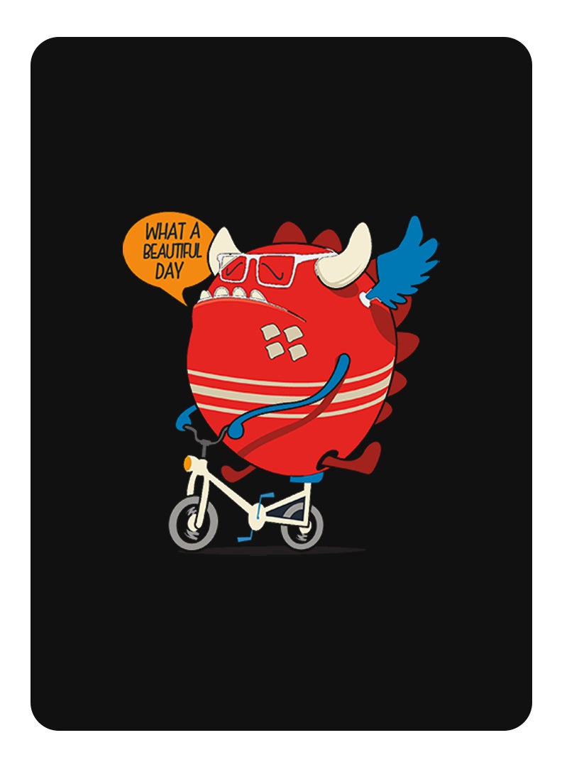 Theodor Protective Flip Case For Xiaomi Pad 6S Pro 12.4 With Trifold Stand Auto Wake Sleep Shockproof Cover What a beautiful day copy - Image 1