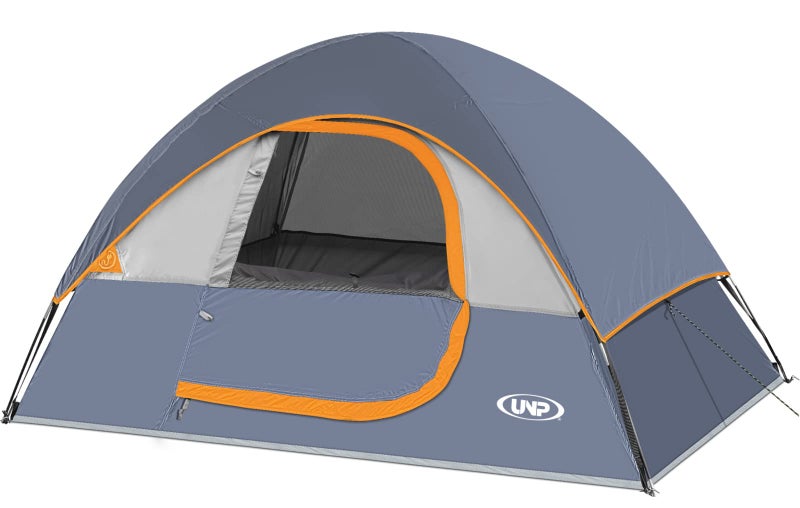 Unp Camping Tent 2 Person, Waterproof Windproof Tent with Rainfly Easy Set up-Portable Dome Tents for Camping - Image 1