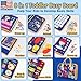R RUCKERCO Montessori Busy Book for Toddlers Age 35 12in1 Toddler Learning Activities Preschool Educational Sensory Toys Travel Airplane Car Toy Fine Motor Skills Book Birthday Gift for Boys Girls - Image 4
