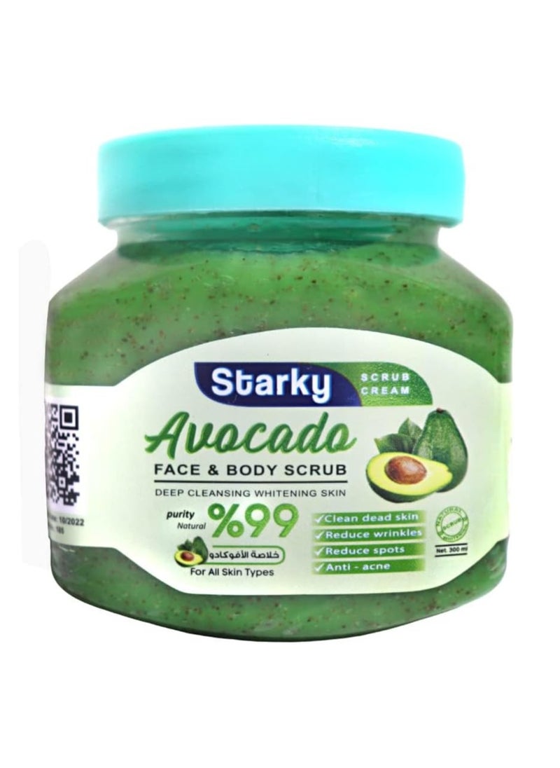 Starky Avocado Face And Body Scrub 
