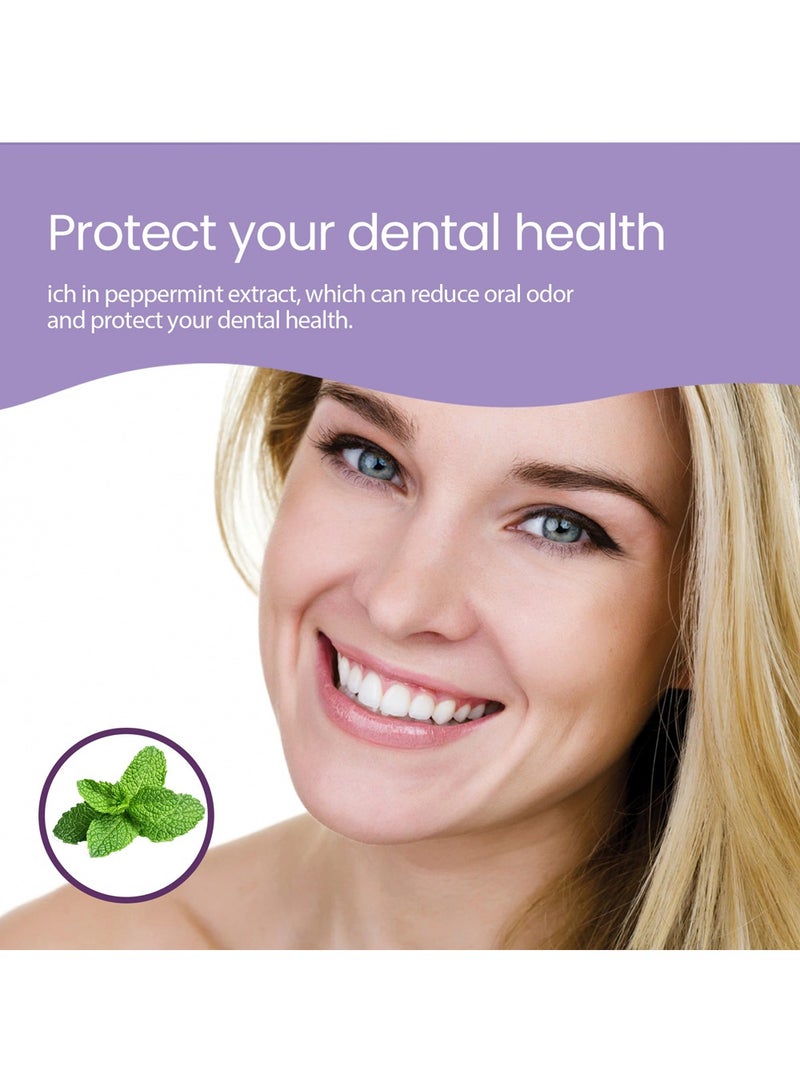 EELHOE Purple Corrector-Toothpaste for Teeth Whitening, Yellow Teeth Cleaning, Colour Corrector and Effective Stains Removal, Oral Hygiene Care and Health - Image 4