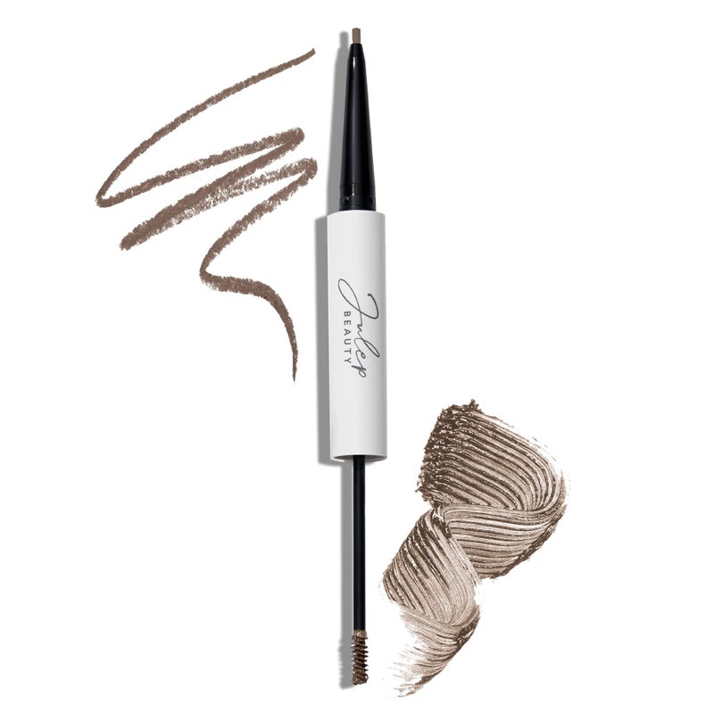Julep Brow 101 Sculpting Pencil & Tinted Brow Gel Set - Dual-Ended Eyebrow Tool with Brush and Precision Tip - Long-Lasting, Waterproof Formula for Perfectly Defined and Tinted Brows -Taupe - Image 1