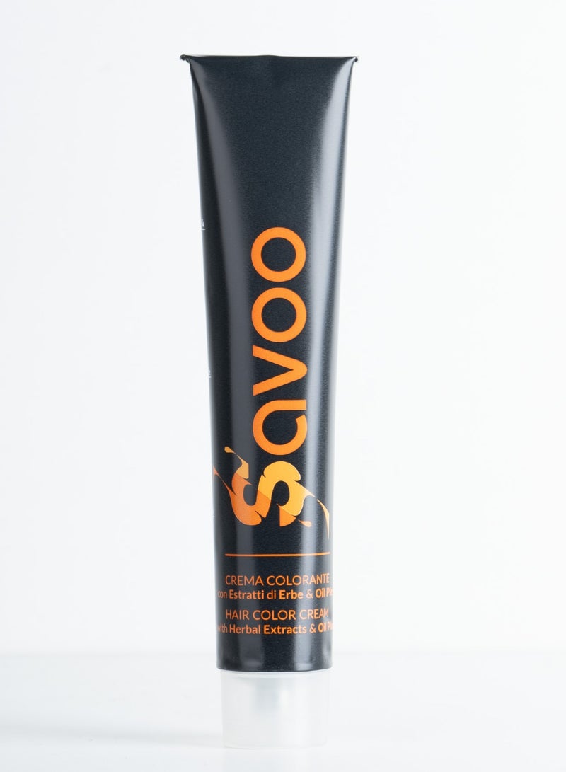 SAVOO Hair Color Cream 11.12 Platinum Pearl Blond - Herbal Extract & Oil Plex 100ml - Image 2