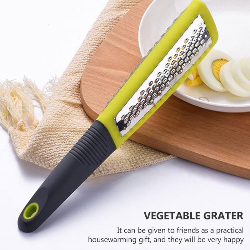 Stainless Steel Multifunctional Cheese Grater Vegetable Slicer Double Sided Kitchen Grating Tool For Food Preparation - Image 4