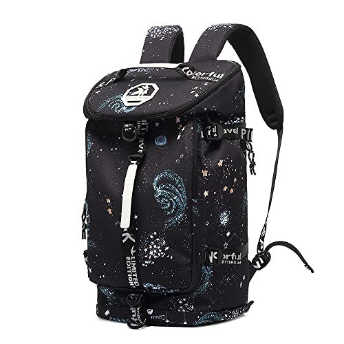 Kalesi Cool Gym Duffle Bag Backpack 4-Way Waterproof with Shoes Compartment for travel Sport Hiking laptop Lightweight - Image 1