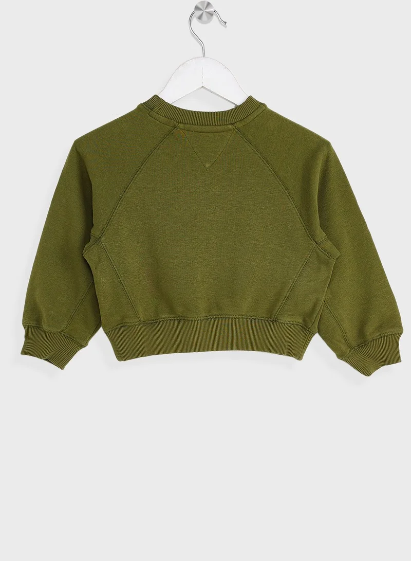 TOMMY HILFIGER Kids Logo Sweatshirt