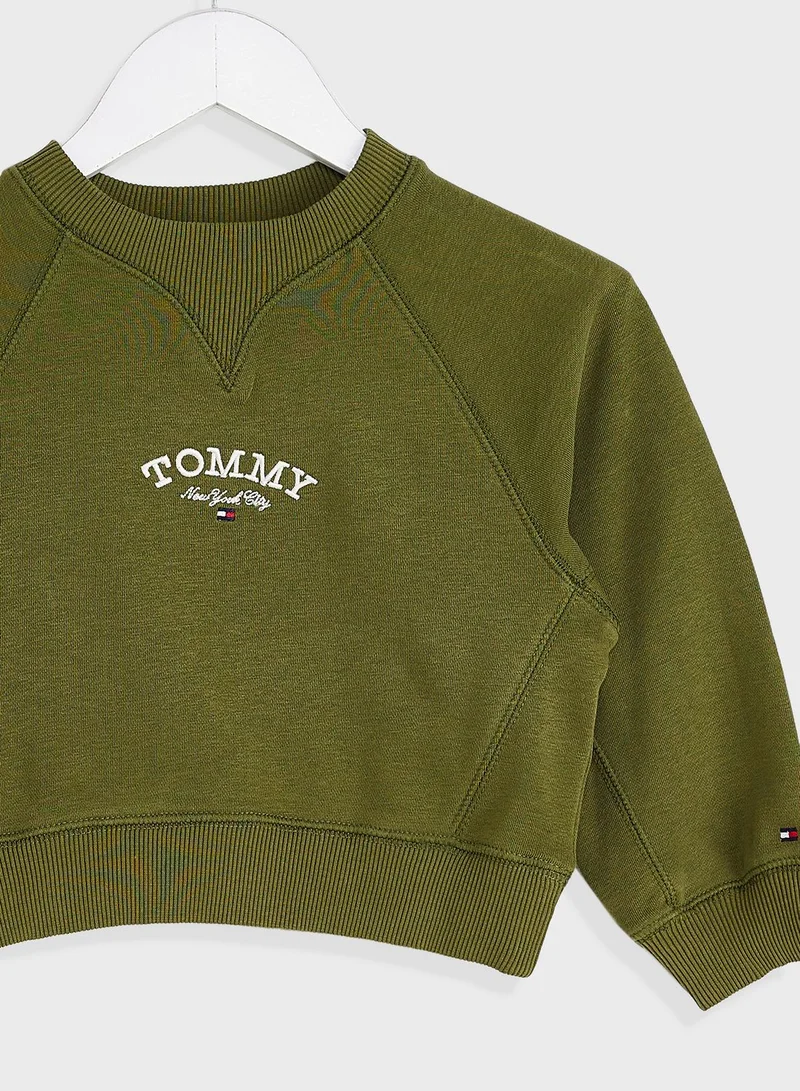 TOMMY HILFIGER Kids Logo Sweatshirt